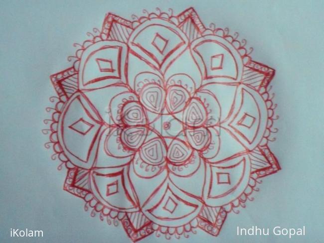 Rangoli: Note book Kolam