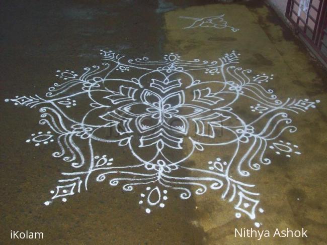 Rangoli: Free hand kolam