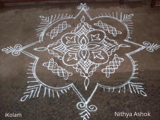 Rangoli: Gopura Kolam