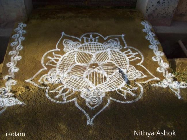 Rangoli: Free hand kolam