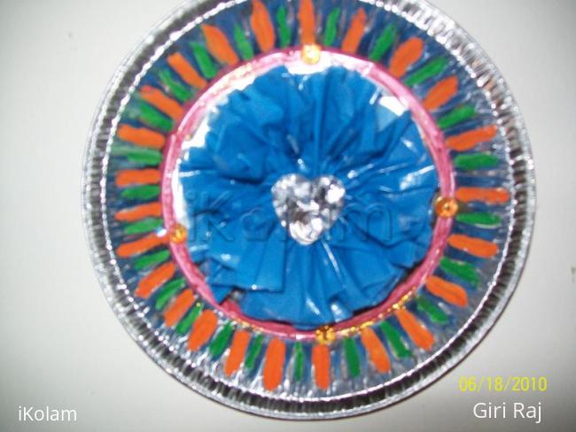 Rangoli: Decorated Plate