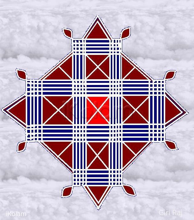 Rangoli: kanya kolam