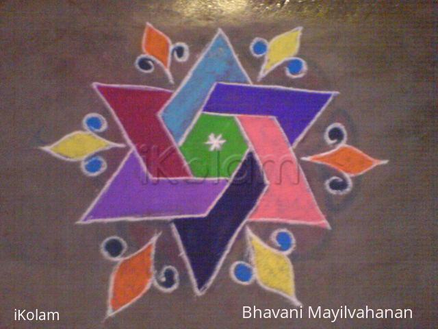 Rangoli: Dotted Kolam