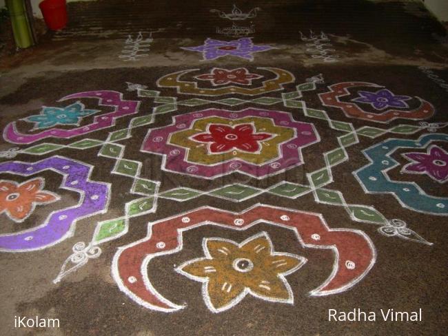 Rangoli: Flower Kolam