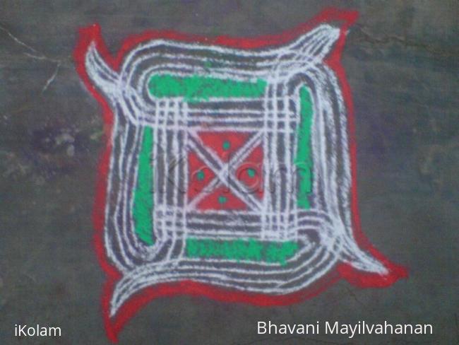 Rangoli: padi kolam