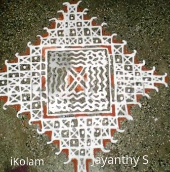 Rangoli: padikolam