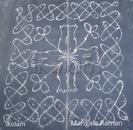 Rangoli: 26th dec09 kolam