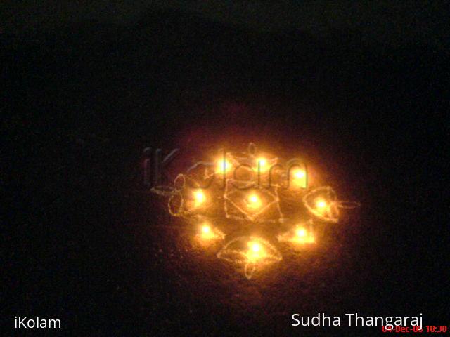 Rangoli: Karthigai Kolam