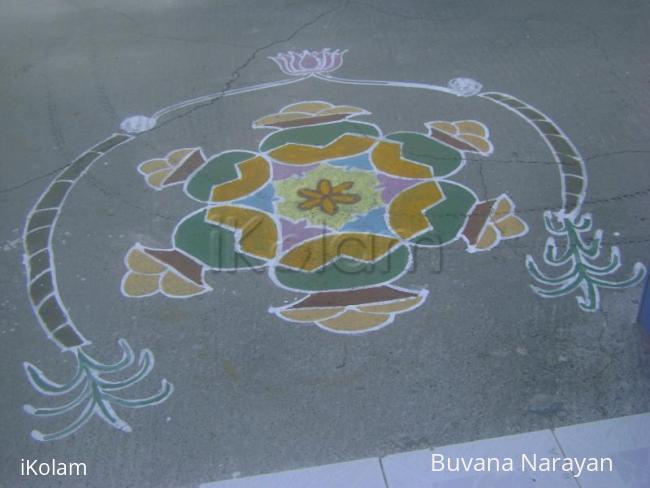 Rangoli: pongal