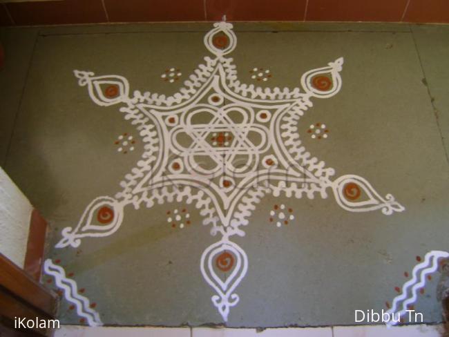 Rangoli: Freehand Kolam