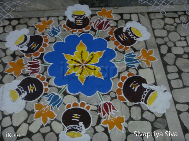 Rangoli: Ponga pannai kolam