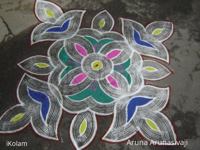 Rangoli: colour kolam