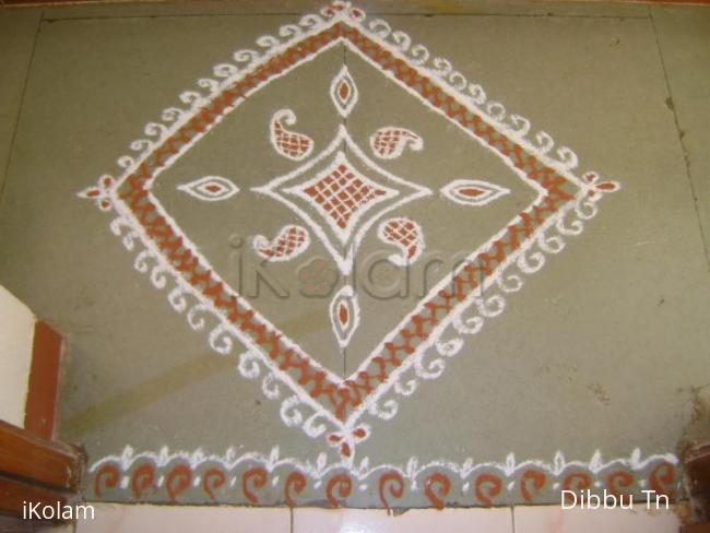 Rangoli: Freehand Kolam