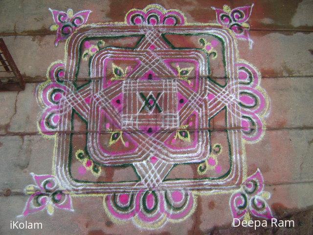 Rangoli: fusion kolam series