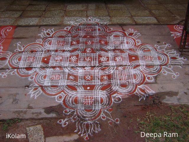 Rangoli: Narasimha jeyanthi kolam