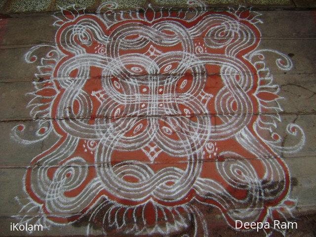 Rangoli: Tribute kolam 