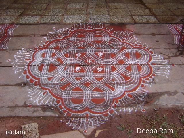 Rangoli: varalakshmi pooja special kolam