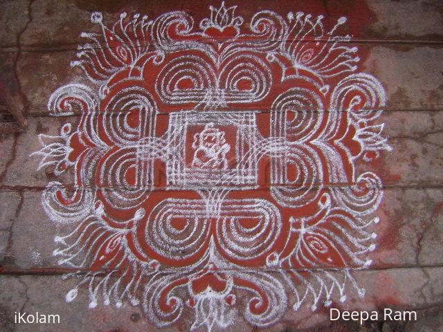 Rangoli: vinayaga chathurthi kolam 2010