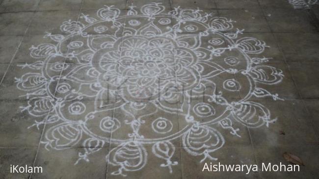 Rangoli: free hand rangoli