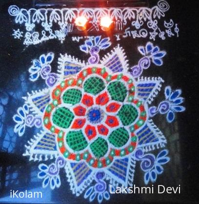 Rangoli: HAPPY BIRTHDAY IKOLAM