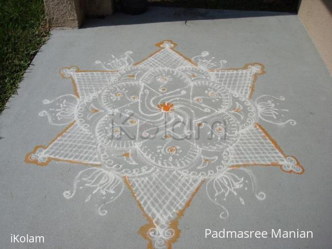 Rangoli: Tamil New year kolam