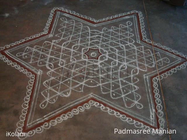 Rangoli: Chikku kolam