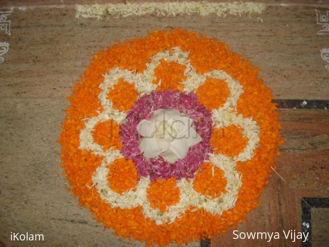 Rangoli: onam decorations