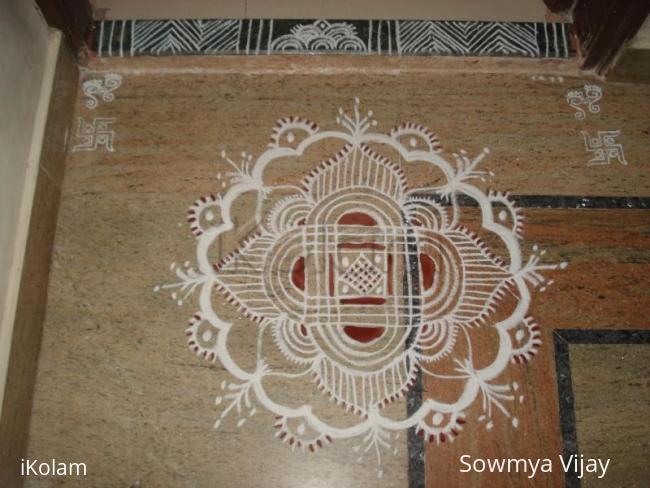 Rangoli: Friday kolam