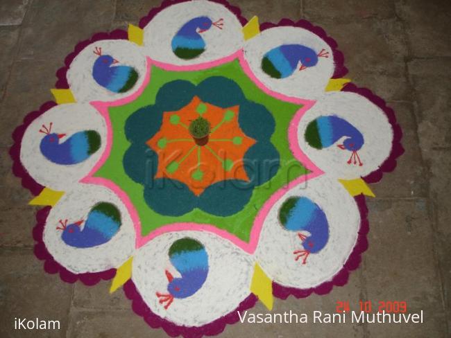 Rangoli: Kalyana Kolam - Wedding kolam