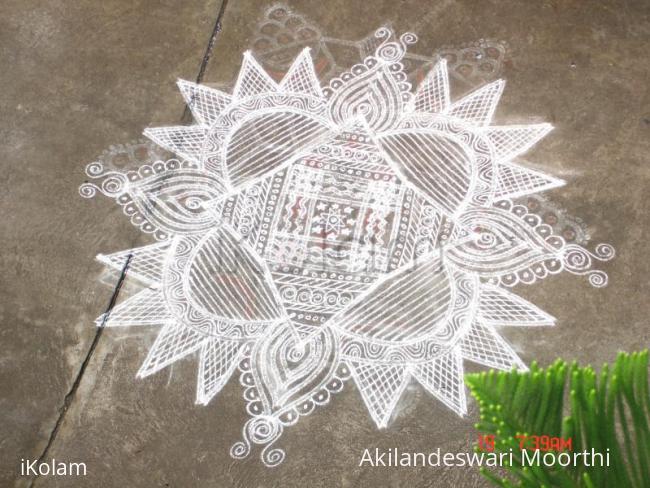 Rangoli: margazhi rangoli