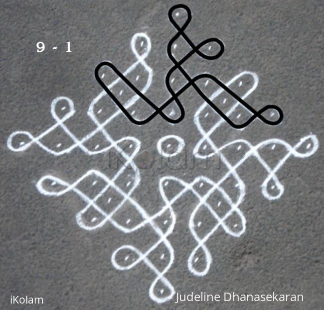 Rangoli: Chikku kolam