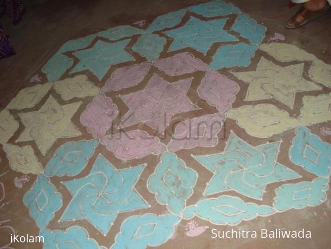 Rangoli: Dotted rangoli