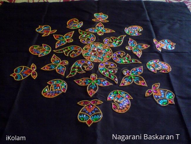 Rangoli: NEWLY INNOVATED "STAR COMPUTER KOLAM"