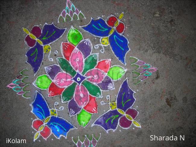 Rangoli: Butterflies