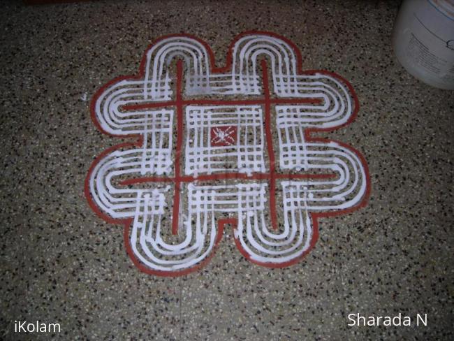 Rangoli: Margazhi Kanu pongal