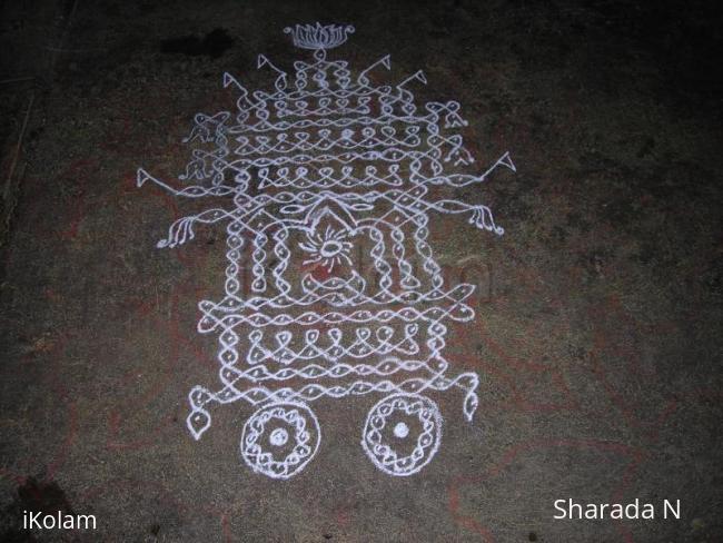 Rangoli: Chikku kolam