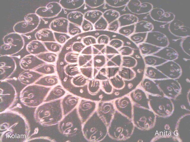 Rangoli: simple rangoli