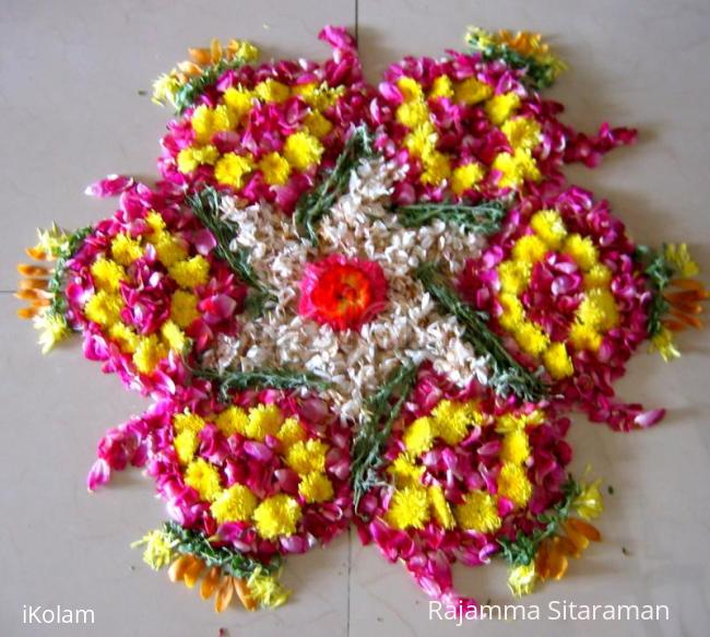 Rangoli: Onam Pookolam