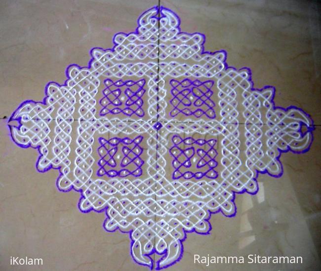 Rangoli: Sona/ chikku/ Padikkolam