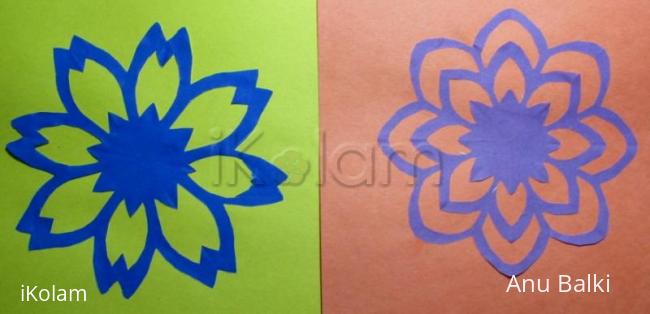 Rangoli: Kirigami