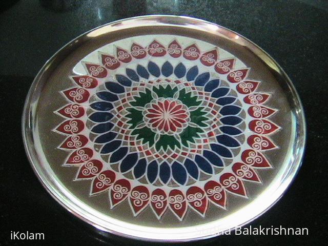 Rangoli: rangoli plate