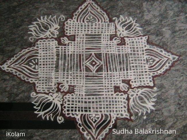 Rangoli: varamahalakshmi pooja kolam 1