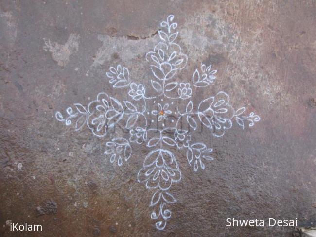 Rangoli: Simple rangoli