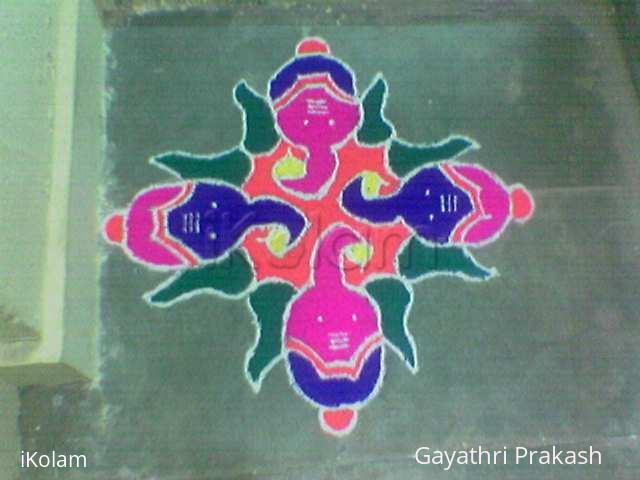 Rangoli: Ganesh Chaturthi Kolam