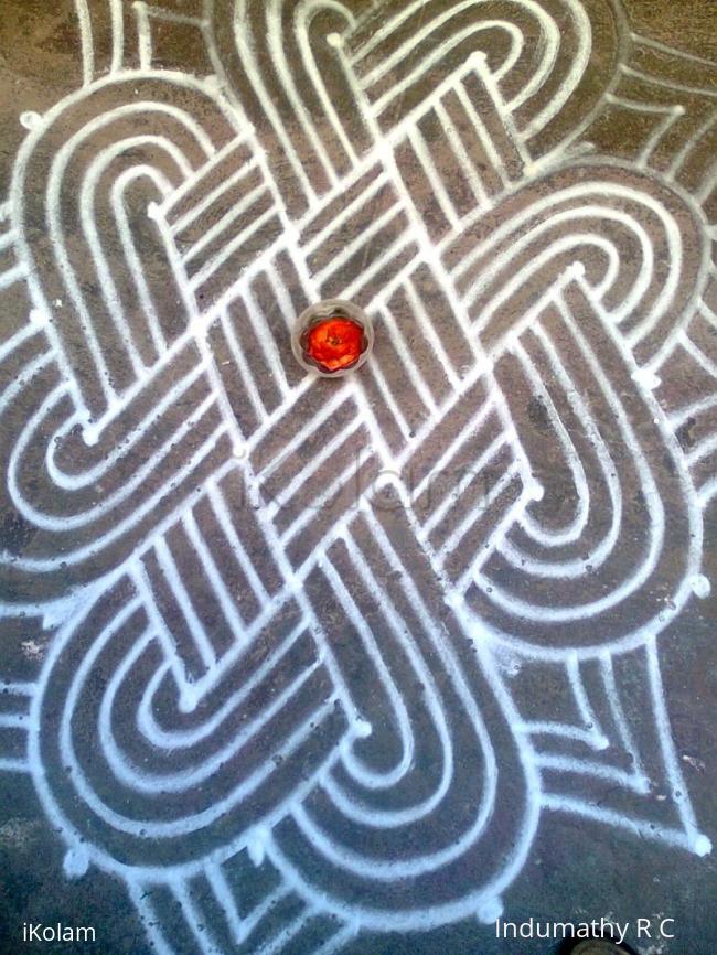 Rangoli: iKolam inspired kolam-2