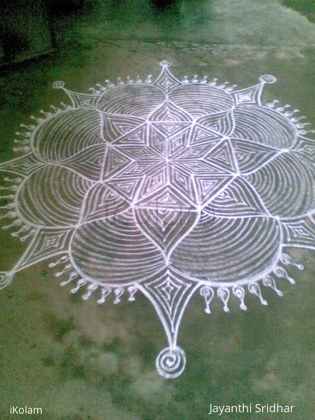 Rangoli: An ordinary podikolam