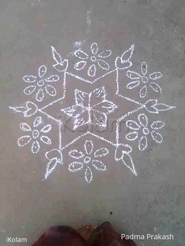 Rangoli: Chukki / Dotted Rangoli