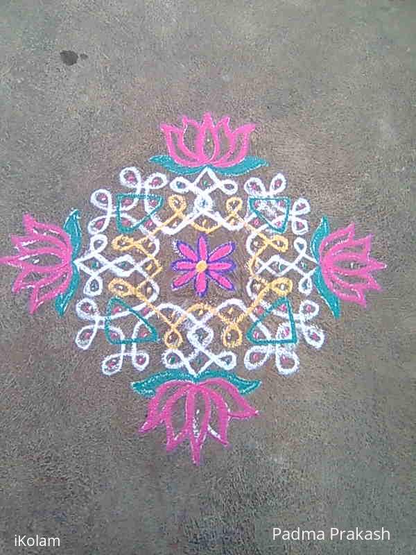 Rangoli: Ele Rangoli with additional design