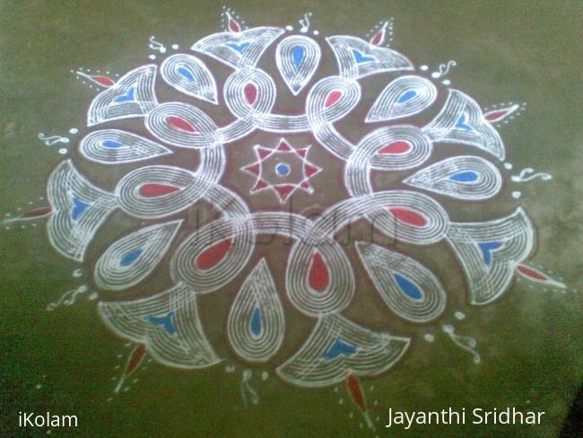 Rangoli: Kuzhal kolam