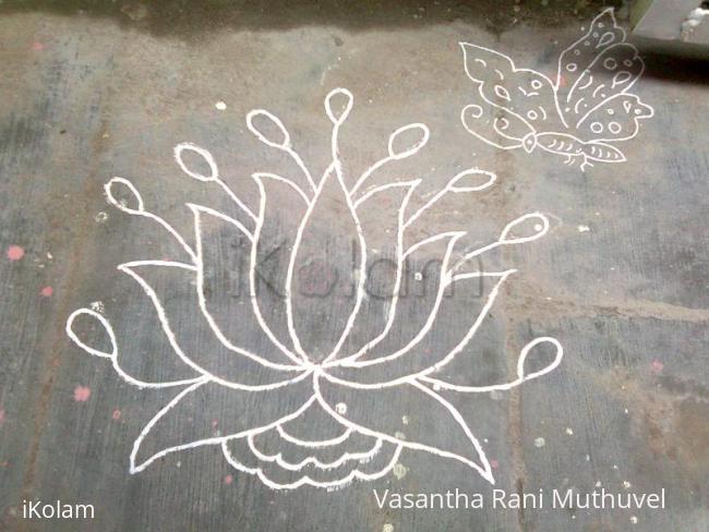 Rangoli: Free hand rangoli